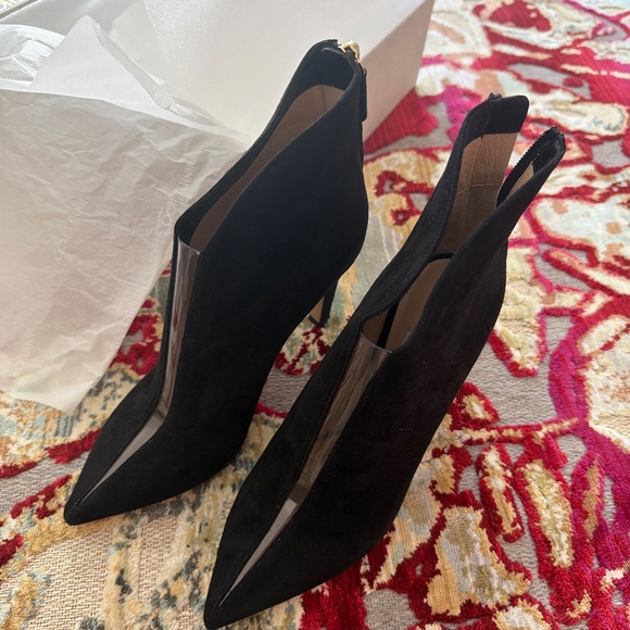 Jimmy Choo Suede Booties size 37.5 - Picture 4 of 6